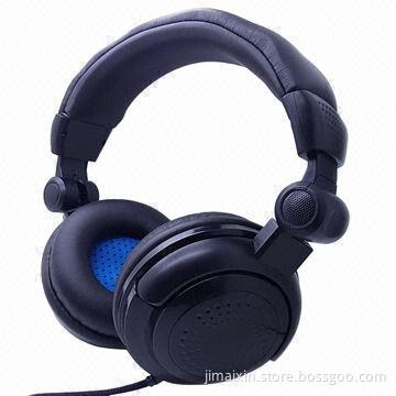 Wired computer headset with 1.2m cord length, 3.5mm stereo plug speaker, English and Japanese